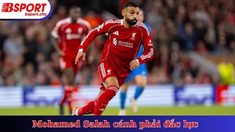 Mohamed Salah cánh phải đắc lực